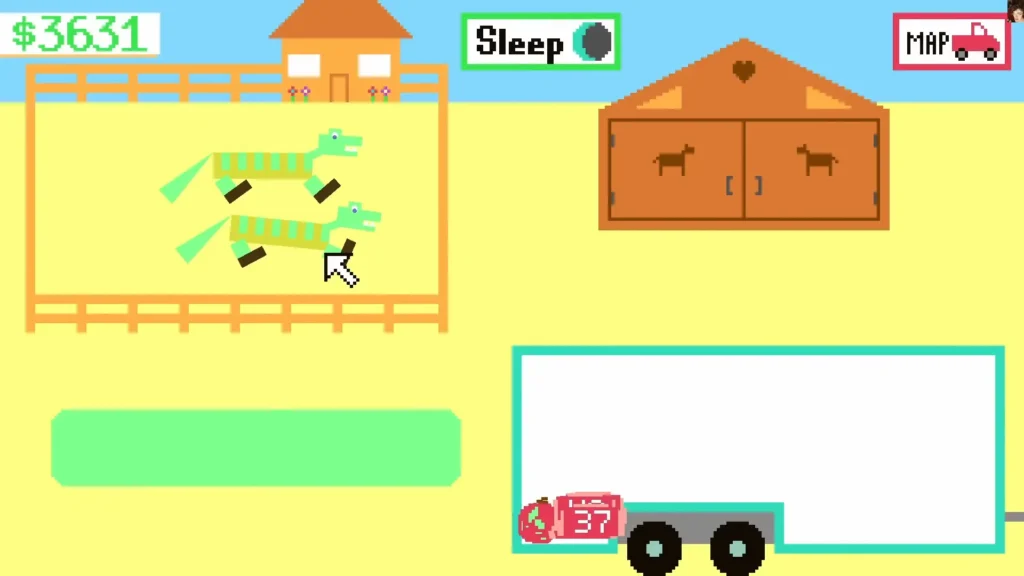 Transporting swamp alligators to CRISPR lab in Horsey Game